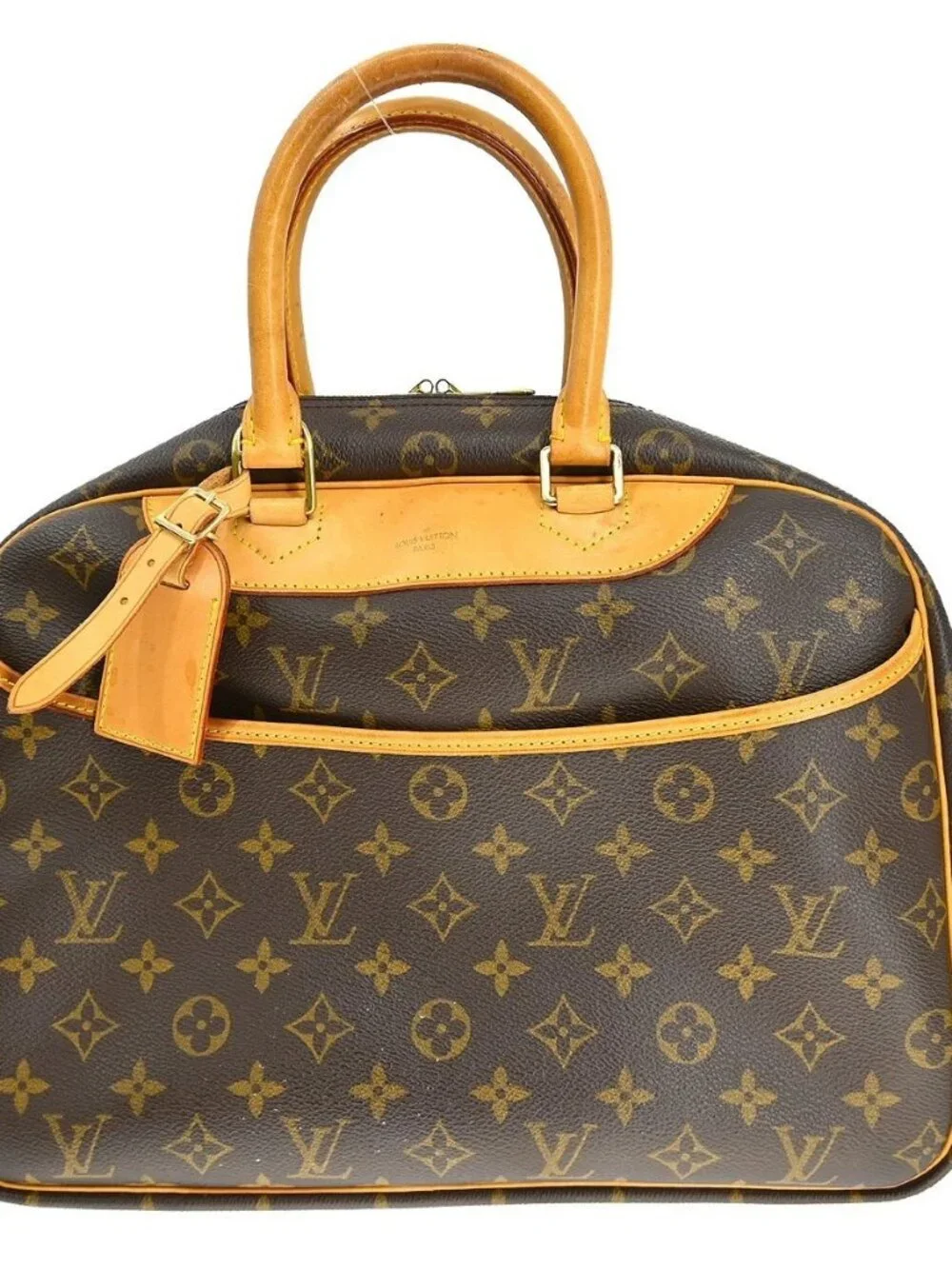 Best03 LOUIS VUITTON DEAUVILLE BOWLING BUSINESS HANDBAG
